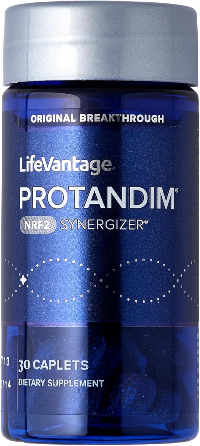Protandim Nrf2 Synergizer (30 Caps) Nrf2 Activator, Healthy Aging Supplement, Antioxidants Fight Oxidative Stress, 5 Herb Blend, Supports Cellular Health, Ashwagandha, Turmeric, Milk Thistle